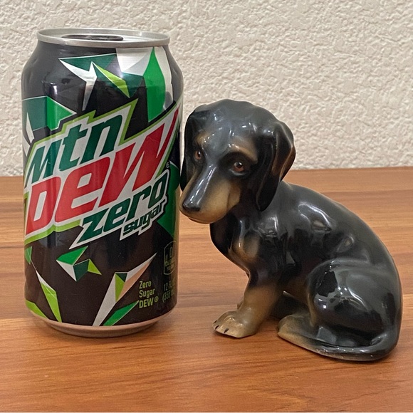 Vintage ERPHILA Germany Dachshund Porcelain 4” Collectible Dog Figurine - Picture 6 of 14